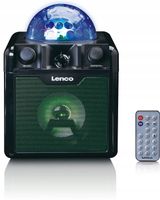 Głośnik przenośny LENCO BTC-050BK czarny 8 W Bluetooth USB micro SD + Pilot