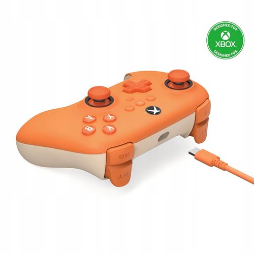 Gamepad 8BitDo Ultimate C Wired Pomarańczowy do PC, Xbox Series / One na Arena.pl