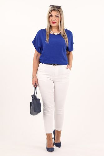 Bluzka elegancka gładka kimono POLSKI PRODUCENT duże rozmiary oversize na Arena.pl