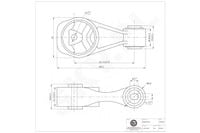 Poduszka silnika NISSAN SENTRA VII 2012 2013 2014 2015