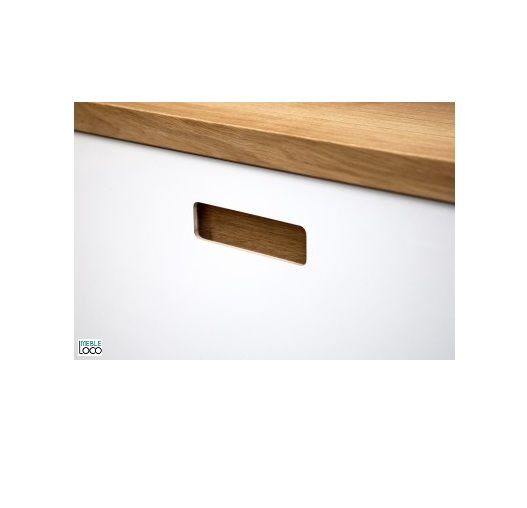 Szafka na buty  LEIDA 2 Z SZUFLADĄ POŁYSK SZER. 65 zdjęcie 4