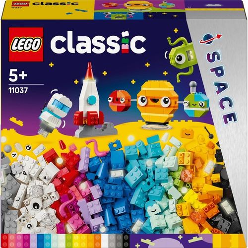 LEGO Classic Kosmos 11037 Kreatywne Planety Układ Słoneczny Świecące klocki na Arena.pl