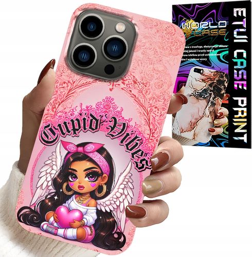 ETUI DO IPHONE 16 PRO MAX - CUPID VIBES Z UROCZĄ ANIOŁKIEM PLECKI na Arena.pl