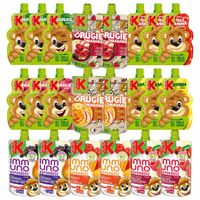 KUBUŚ Mus Owocowy dla Dzieci MIX SMAKÓW ZESTAW Musów 22x100g