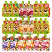 KUBUŚ Mus Owocowy dla Dzieci MIX SMAKÓW ZESTAW Musów 22x100g