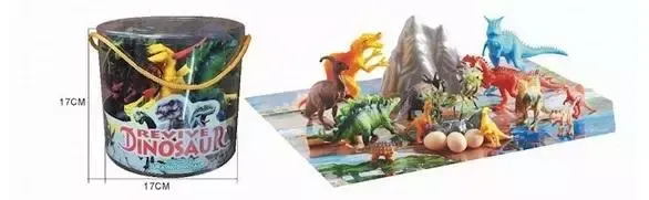 Zestaw figurek dinozaurów zdjęcie 1