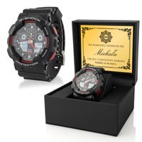 ZEGAREK męski CASIO G-SHOCK  prezent na KOMUNIĘ dla chłopca pamiątka komuni