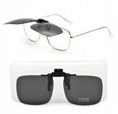 NAKŁADKI POLARYZACYJNE NA OKULARY KOREKCYJNE BLACK PRZECIWSŁONECZNE UV400