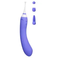 lovense hyphy fioletowy - dwustronne urządzenie intymne bluetooth