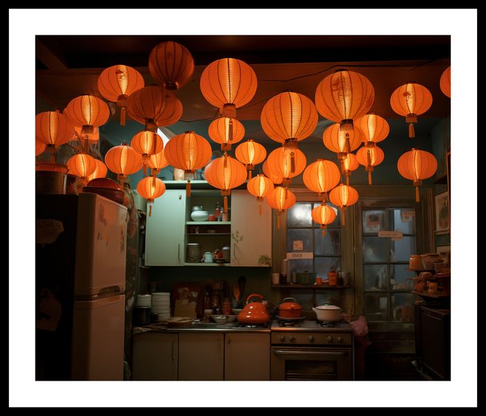 Plakat 60x50cm W Blasku Lampionów zdjęcie 3