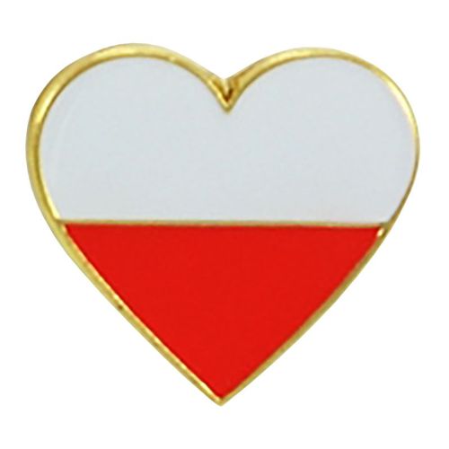 Przypinka, pin serce Polska na Arena.pl