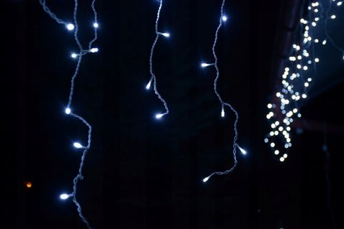 Sople 300LED Lampki Zewnętrzne Białe Niebieski FLASH IP44 ŚWIĄTECZNE 3w1 na Arena.pl