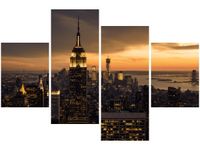 OBRAZ PANORAMA MIASTA NOWY JORK
