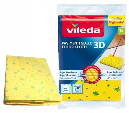ścierka do podłogi vileda z mikrofibry 3d 1 szt. na Arena.pl