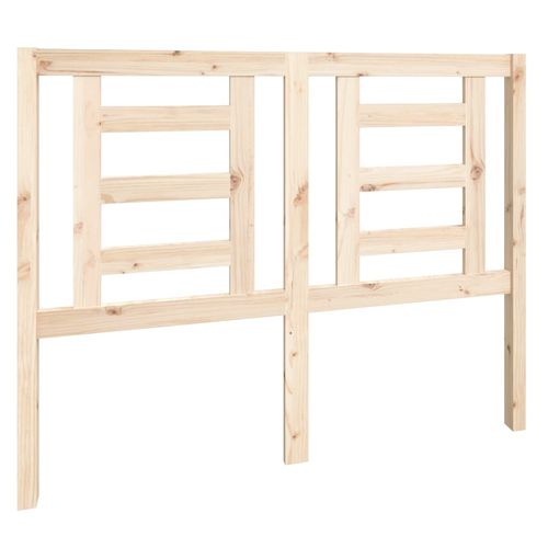 Wezgłowie łóżka, 126x4x100 cm, lite drewno sosnowe na Arena.pl