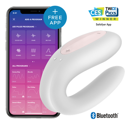 satisfyer double joy white incl. bluetooth and app na Arena.pl