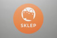 Nakładka do rzutnika LOGG1-SKLEP szkiełko reklamowe