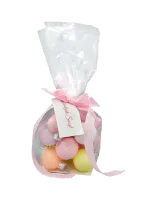 Bombka choinkowa: Zestaw pastelowych bombek w woreczku