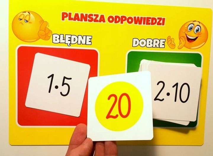 Karty edukacyjne "Tabliczka Mnożenia do 100 zdjęcie 3