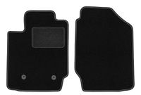 Dywaniki przednie welurowe do: Pontiac Vibe 2003-2008 hatchback czarne