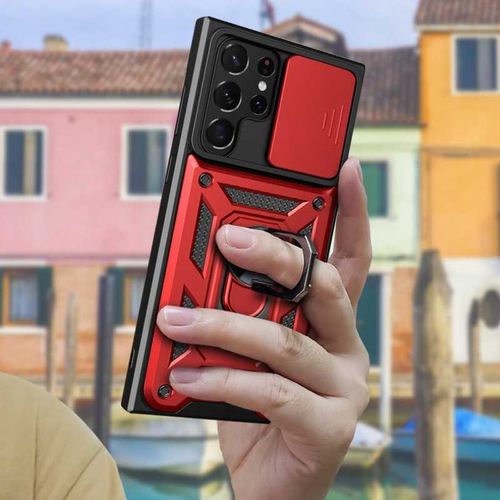 Spacecase Camring Galaxy S22 Ultra Red na Arena.pl