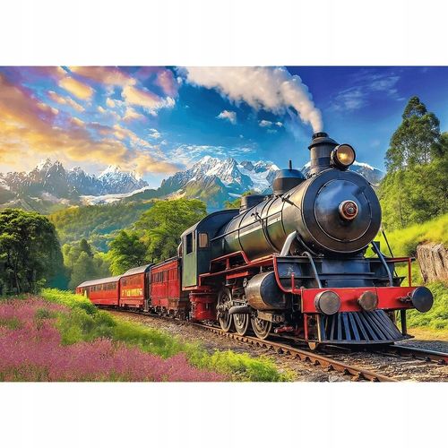 puzzle 1000 podróż pociągiem 10929 na Arena.pl