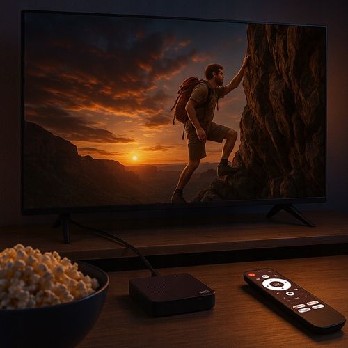 SMART BOX TV 4K ANDROID 14 WIFI BLUETOOTH Odtwarzacz multimedialny na Arena.pl