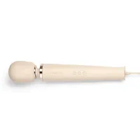 le wand plug-in massager cream - masażer przewodowy 10 trybow