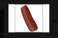 Stopka do kolby Microcel Recoil brązowa