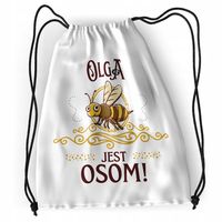 Plecak Dla Olgi Sportowy Szkolny Worek Torba Z Nadrukiem Ze Zdjęciem