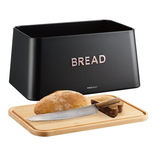 chlebak stalowy z deską do krojenia kinghoff kh-1948 na Arena.pl