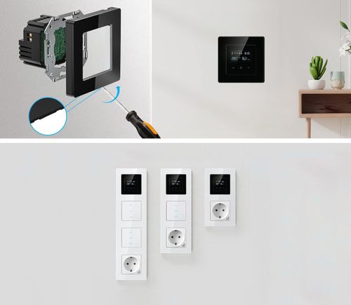 Inteligentny Termostat Zwierny Piec Bojler 3A Czarny ZigBee TUYA PSMART na Arena.pl