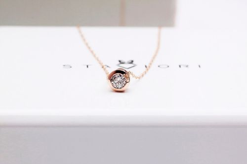 Złoty naszyjnik NRD4750 - Diament na Arena.pl