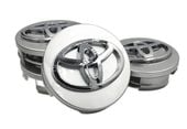 TOYOTA DEKIELKI na felgi zaślepki alufelg TOYOTA KAPSLE kołpaczki 62mm 4szt