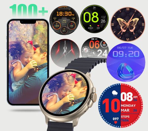 SMARTWATCH UNISEX Rubicon RNCF15 - BLUETOOTH CALL, ŁADOWANIE BEZPRZEWODOWE na Arena.pl