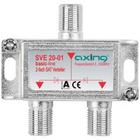 Rozgałęźnik sygnału RTV-SAT AXING SVE 20-01 1-we, 2-wy 5-2400 MHz