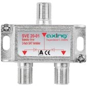 Rozgałęźnik sygnału RTV-SAT AXING SVE 20-01 1-we, 2-wy 5-2400 MHz