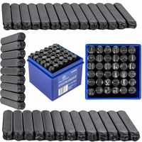 Numeratory wybijaki litery cyfry 8 mm 36 szt. do stali Falon-Tech