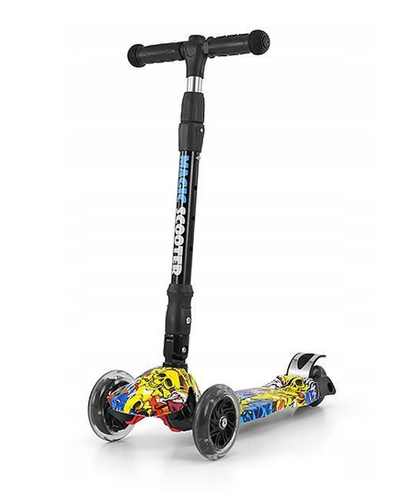 Milly Mally: Hulajnoga Scooter Magic Graffiti na Arena.pl