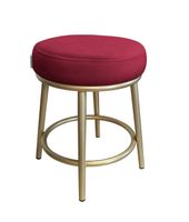 Taboret Ben noga metalowa złota MG31