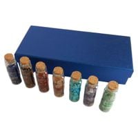 Kamienie Naturalne Minerały Buteleczki 7 Rodzajów