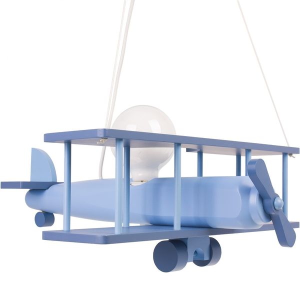 Samolot duży niebieski zdjęcie 6