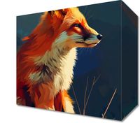 Obraz 20x20cm Spojrzenie Lisicy