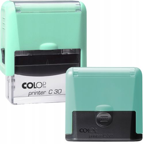 COLOP C30 Pieczątka do 6 wersów FIRMOWA LEKARSKA IMIENNA BIUROWA - kolory na Arena.pl