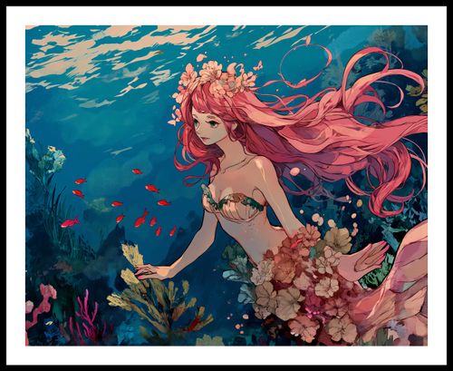 Plakat 76x60,5cm Nimfa Oceanu na Arena.pl