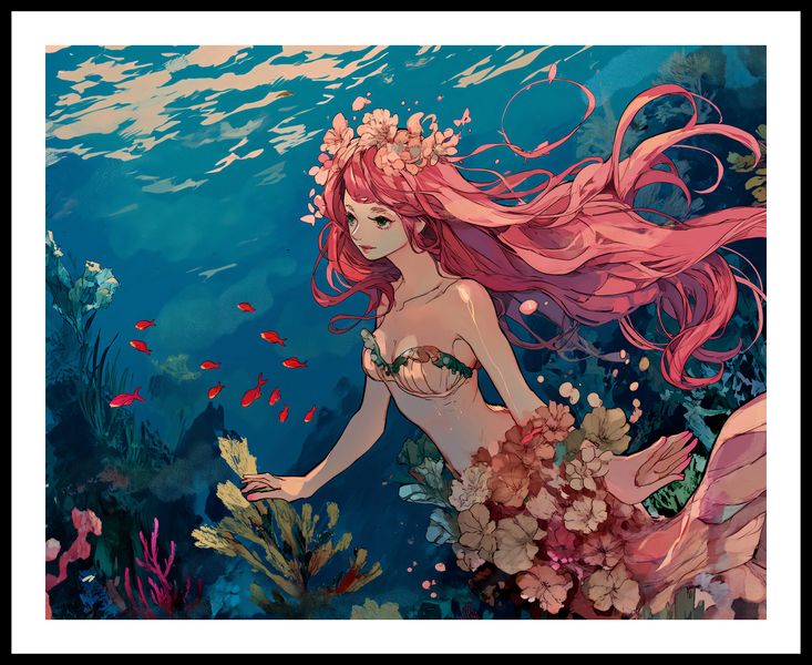 Plakat 76x60,5cm Nimfa Oceanu zdjęcie 3