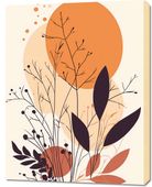 Obraz 70x90cm O Zachodzie Wieczorem