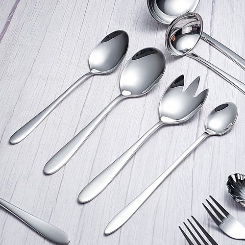 ZESTAW SZTUĆCE 72 elementów komplet SREBRNE 12 osób stal nierdzewna PUDEŁKO na Arena.pl