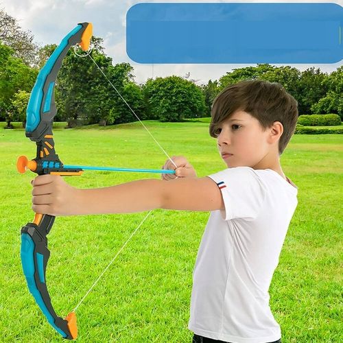 ZESTAW ŁUCZNIKA LED ŚWIECĄCY ŁUK Dla Dzieci STRZAŁY TARCZA Światła Dźwięki na Arena.pl