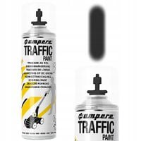 Farba drogowa znakująca czarna TRAFFIC 500ml 1szt